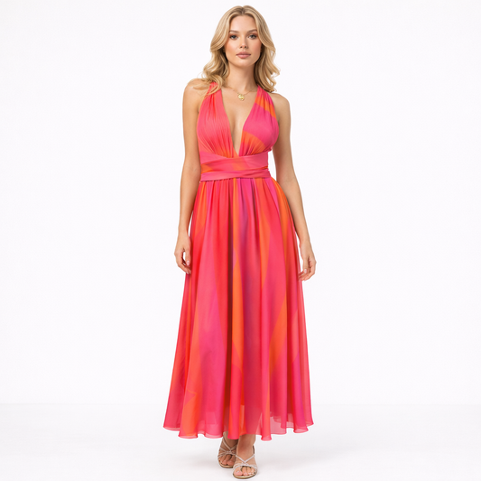 Vestido fucsia Diara