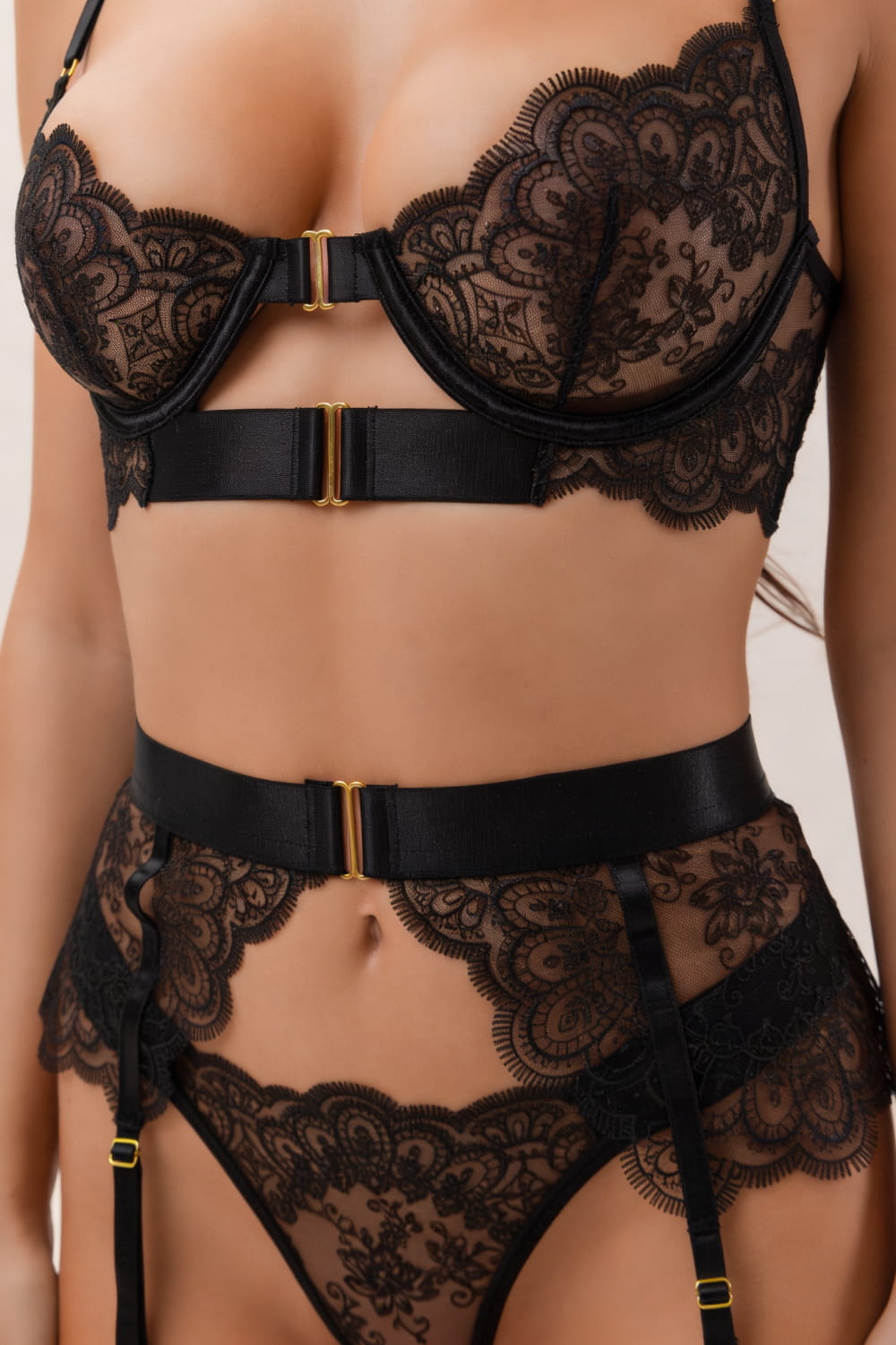 Conjunto Eloidy Negro Puro