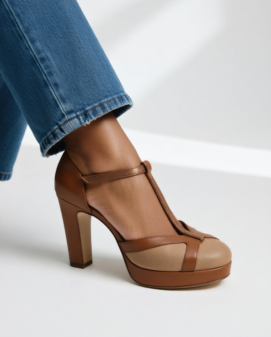Melania™ — Zapatos de tacón retro: elegancia y sujeción ergonómica