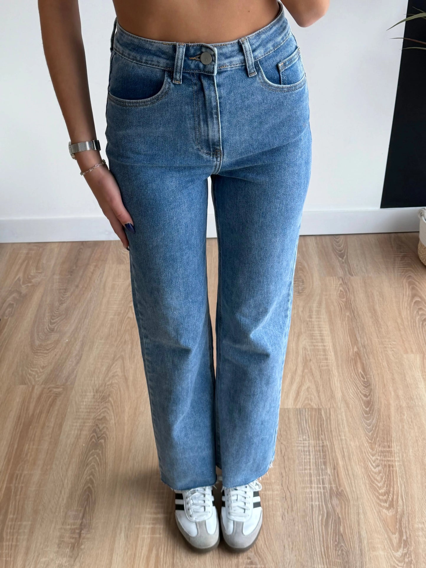 Vaqueros azules Lia
