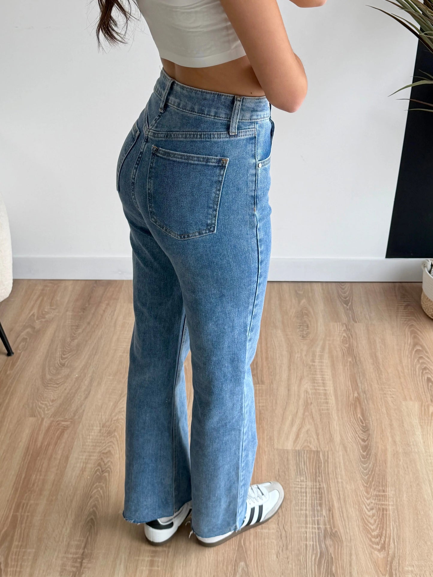 Vaqueros azules Lia