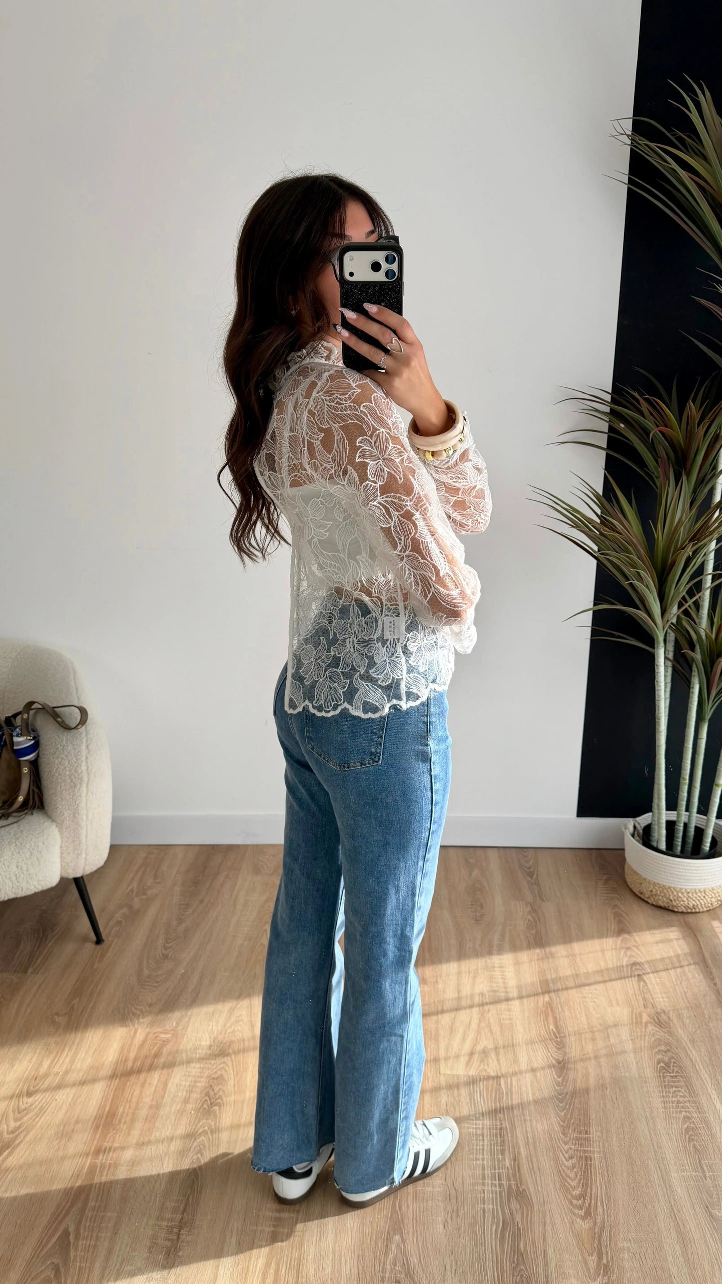 Vaqueros azules Lia