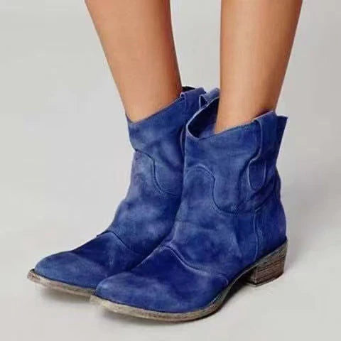 Carlota: botas de ante cresta
