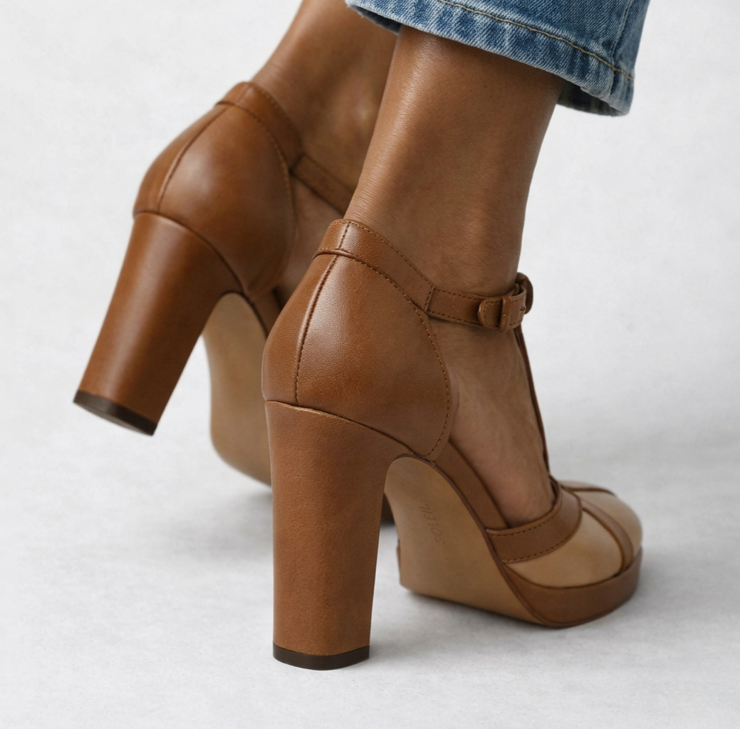 Melania™ — Zapatos de tacón retro: elegancia y sujeción ergonómica