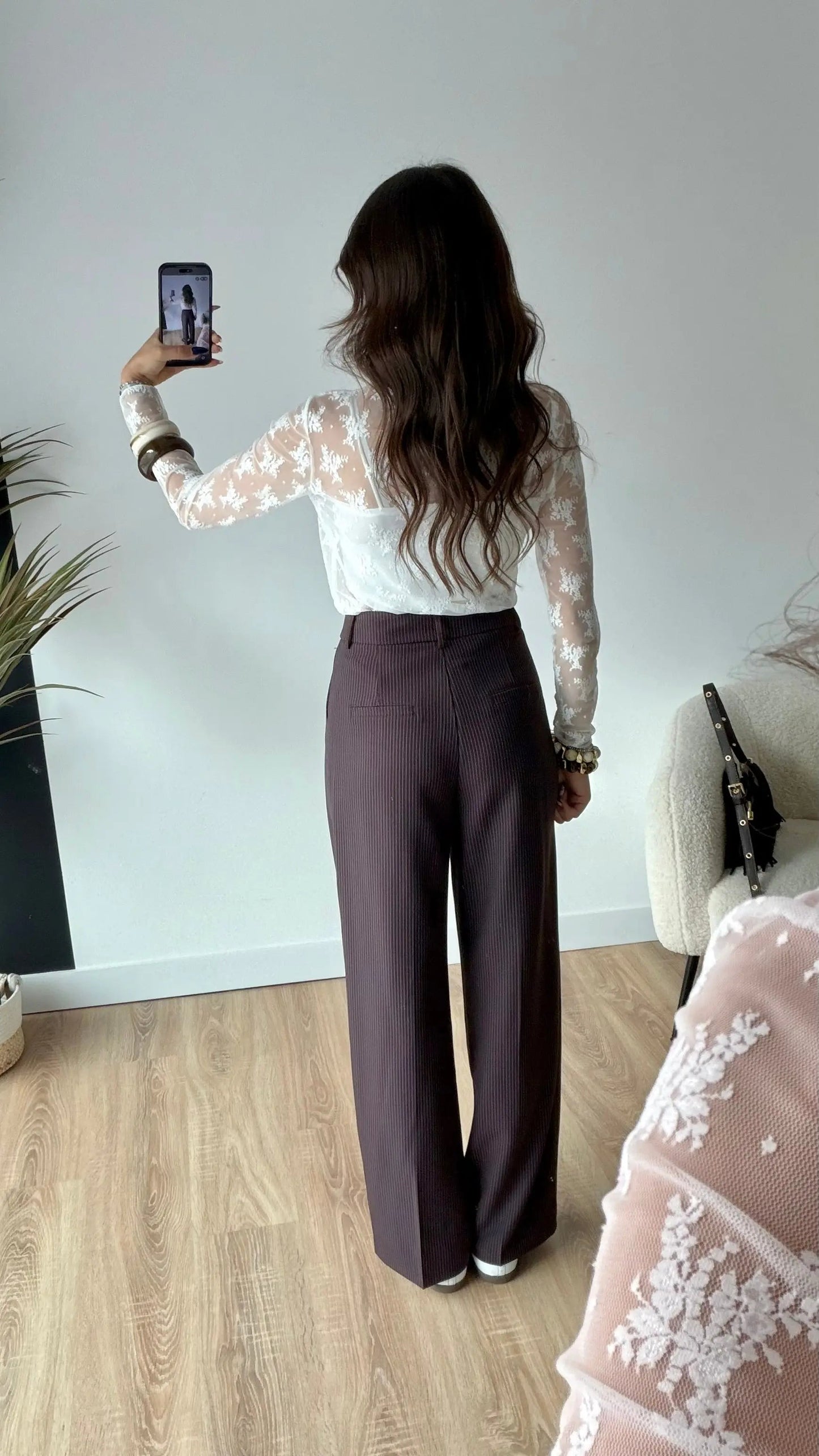 Pantalones chocolate azll