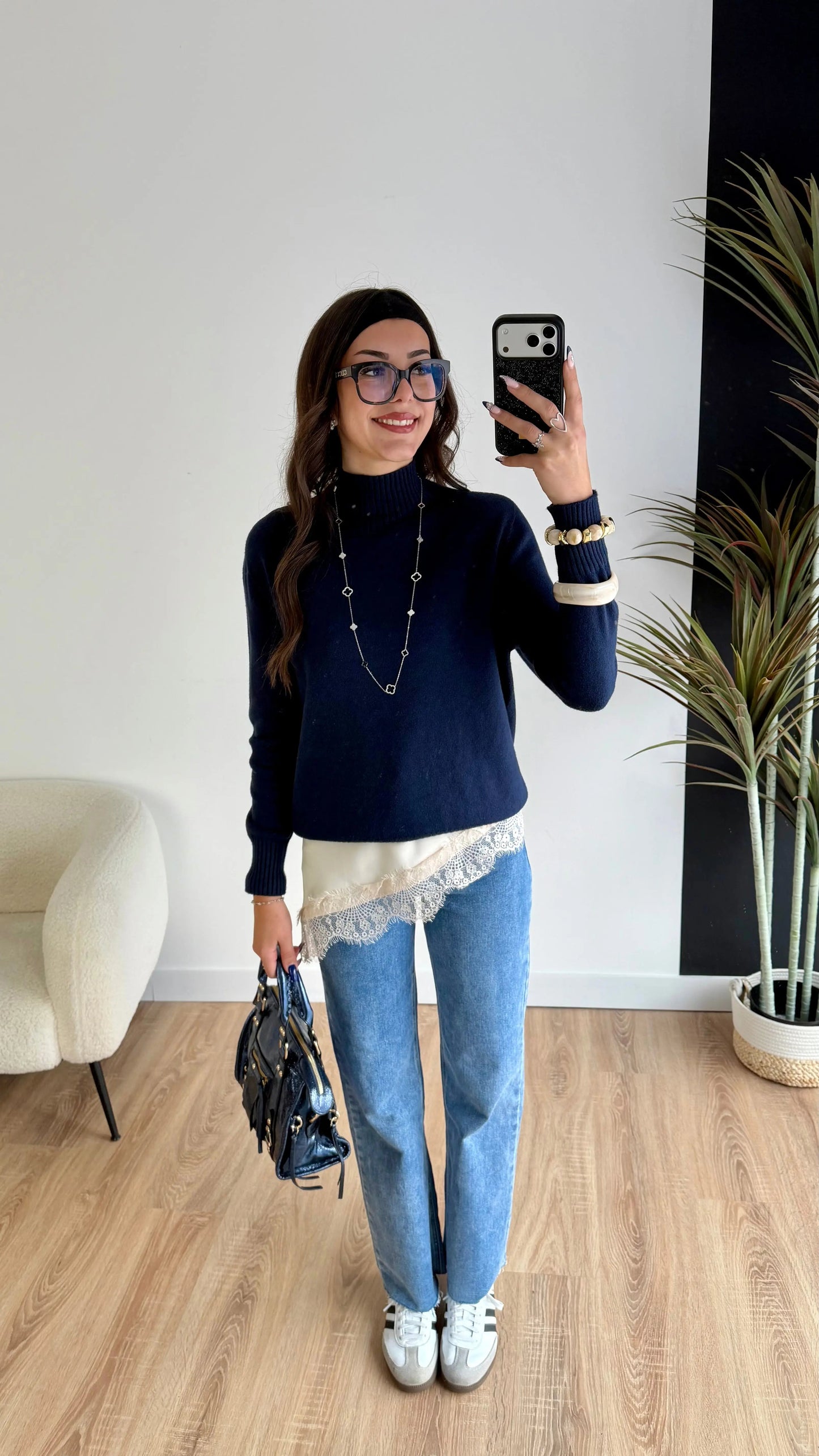 Vaqueros azules Lia