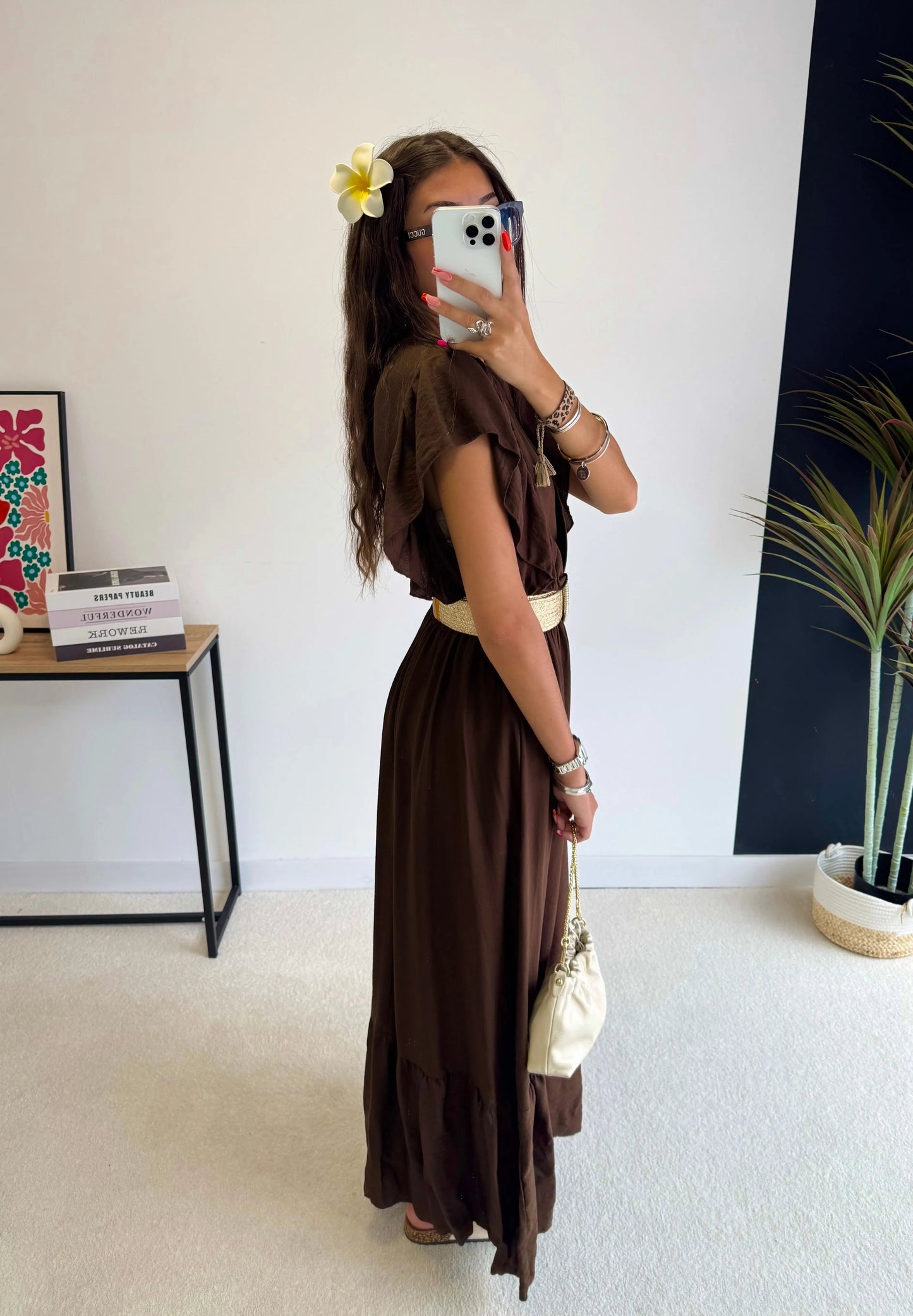Vestido largo maya