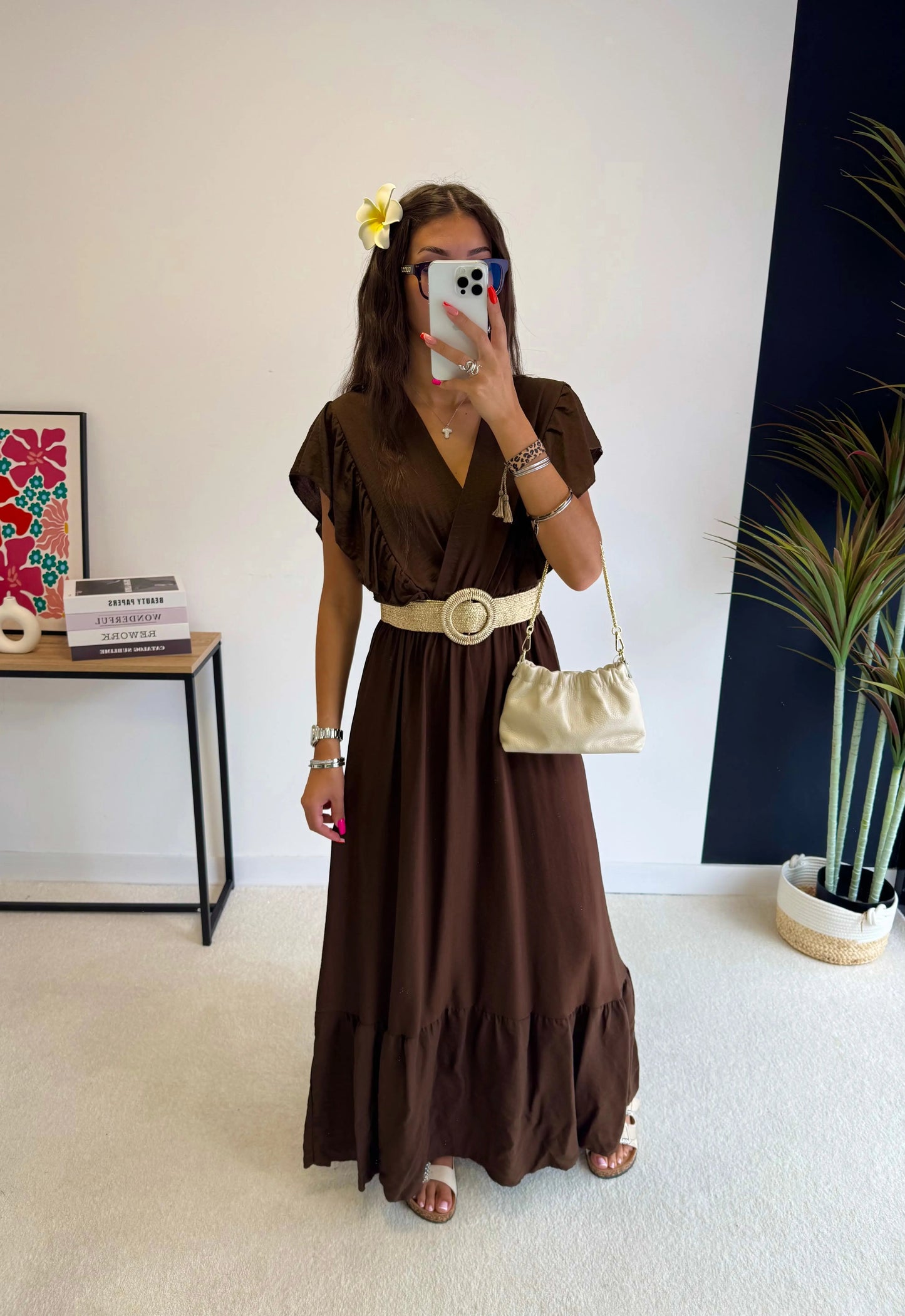 Vestido largo maya