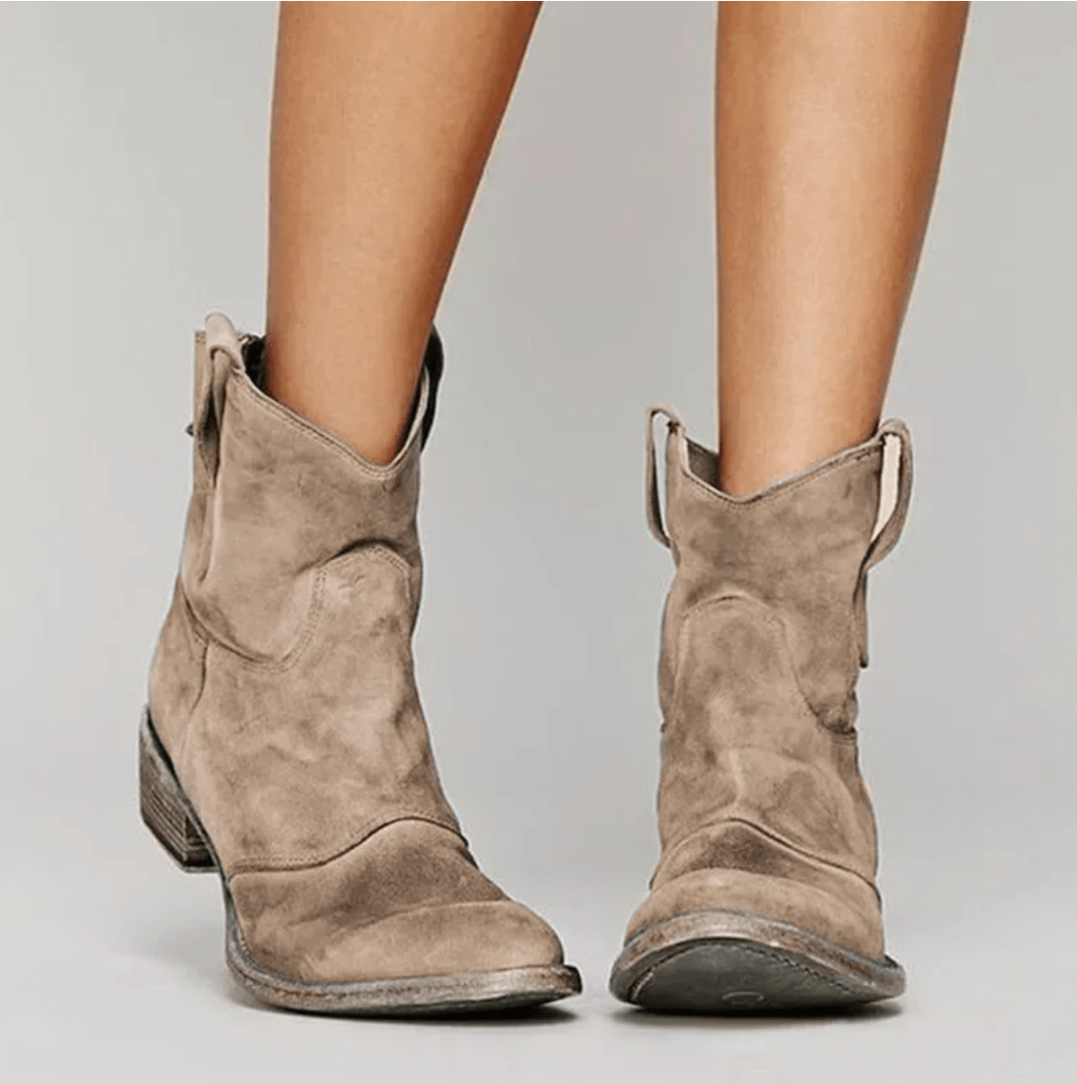 Carlota: botas de ante cresta