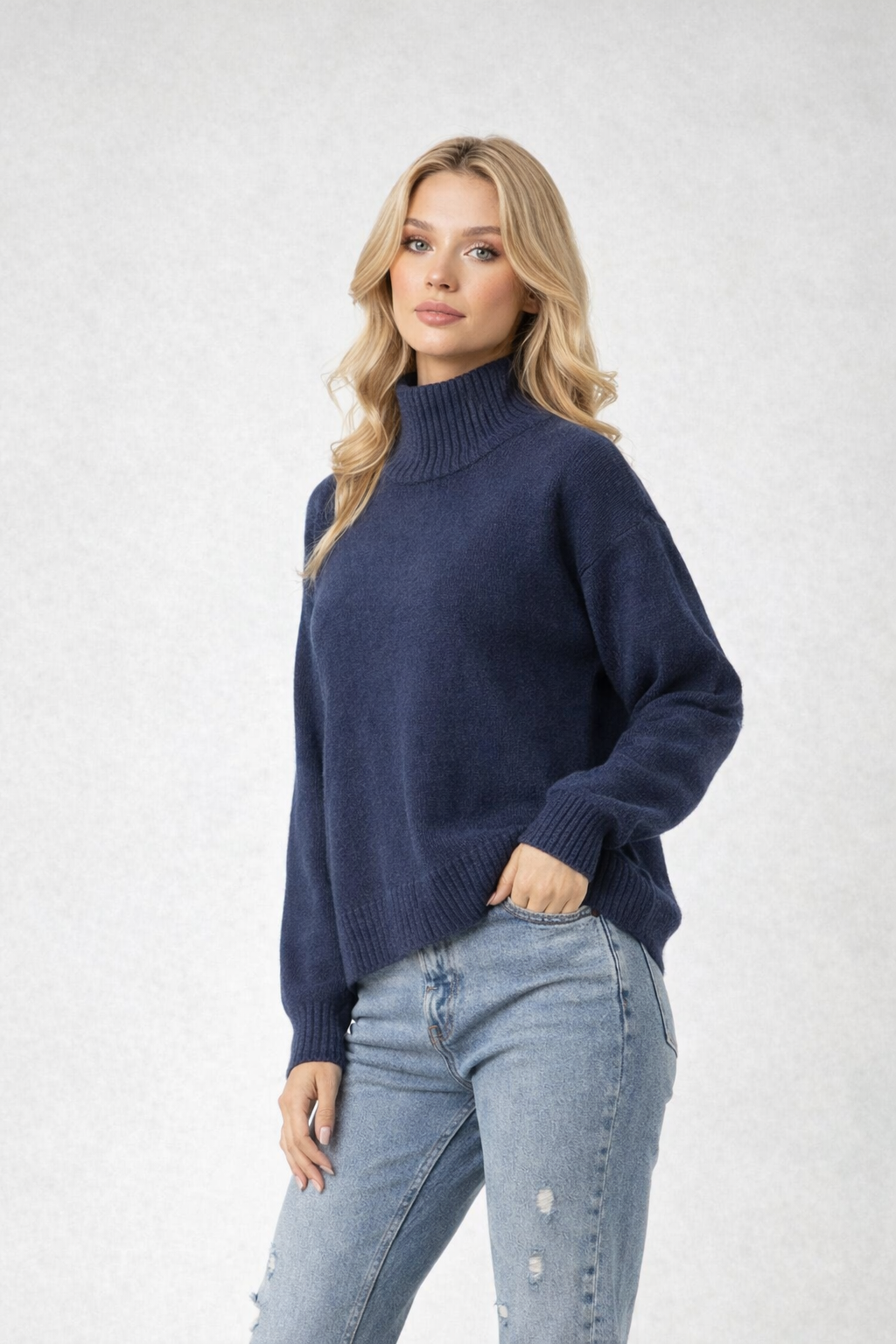 Jersey Nina Azul/Choco