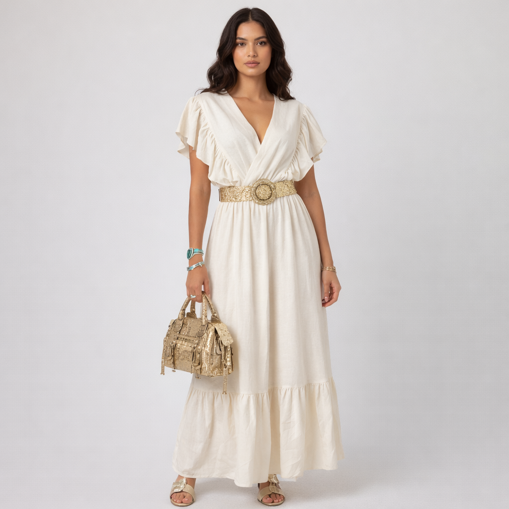 Vestido largo maya